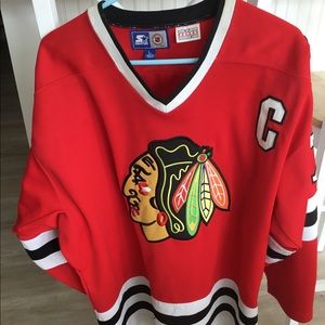 Chicago Blackhawks Jersey, Captain Chris Chelios